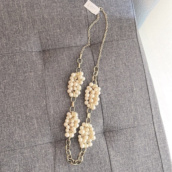 Loft pearl chain necklace NWT - Picture 1 of 6